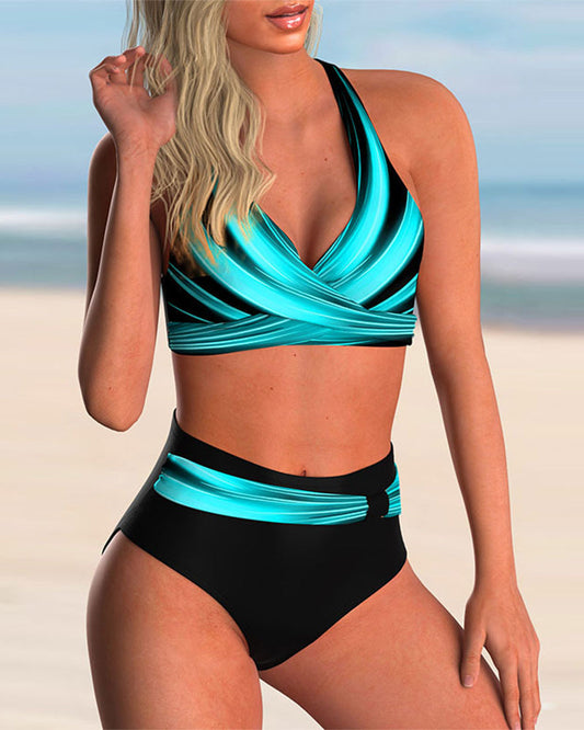 Blodwen™ | Women's Printed Flattering Bikini Set