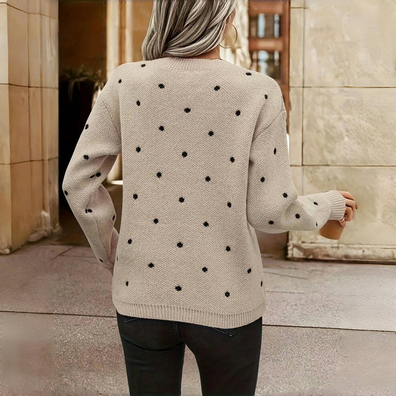 Violette | Cosy Dot Sweater
