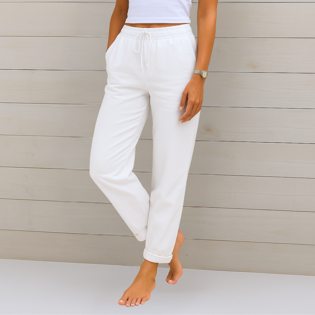 Fleurette™ | Premium Breathable Pants with Elastic Waist
