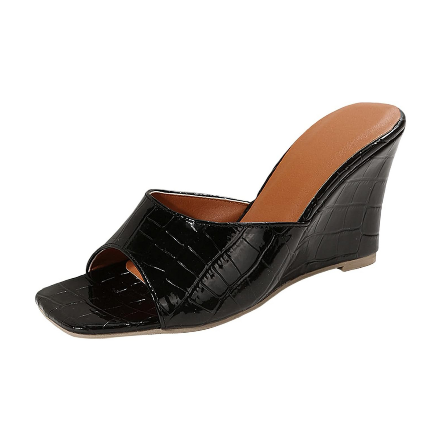 Andromeda | Women's Leather Wedge Cushioned Shoes