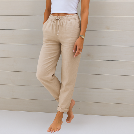 Fleurette™ | Premium Breathable Pants with Elastic Waist