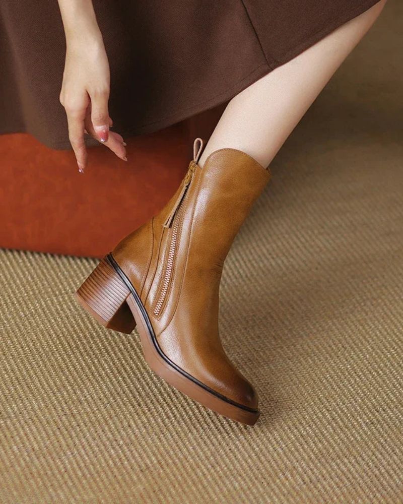 Rosette | Elegant Ankle Boots