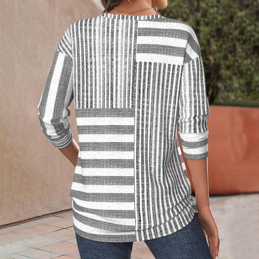 Nuala | Striped Comfort Blouse