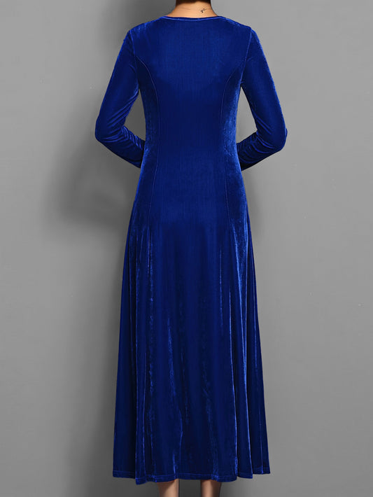 Jacinda | Soft Velvet Dress