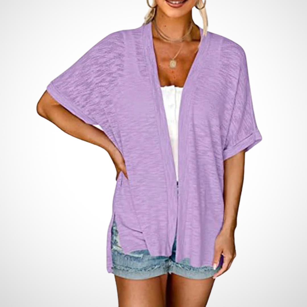 Honour | Stylish Flowy Short Sleeve Cardigan
