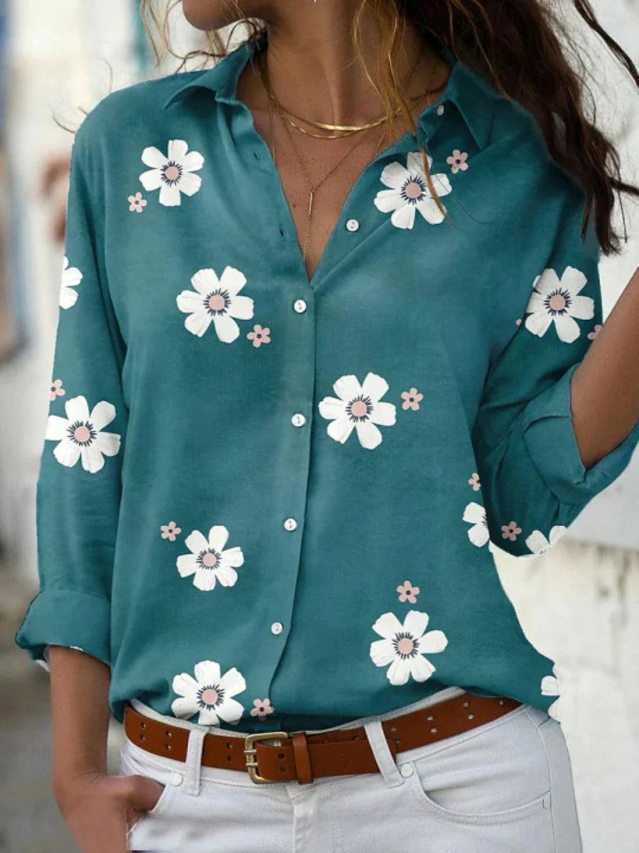 Helene | Floral Print Blouse