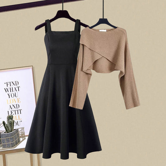 Wilhelmina | The 2-in-1 Knit Dress Set