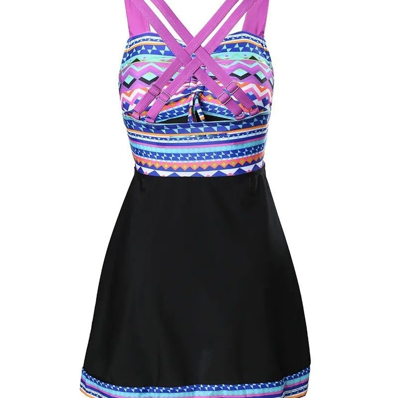Winifred | Chic Patterned Swimwear