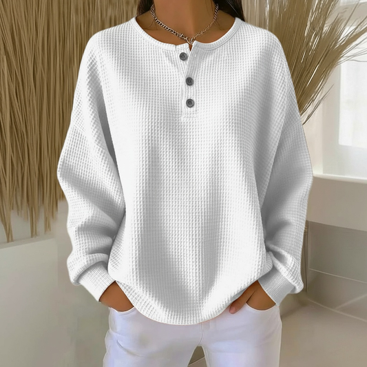 Eimear™ | Cosy Waffle Sweater