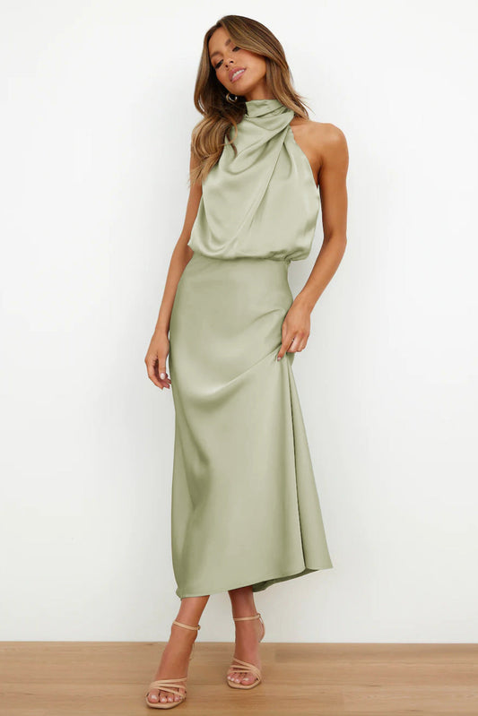 Eimear | Elegant Halter Evening Dress