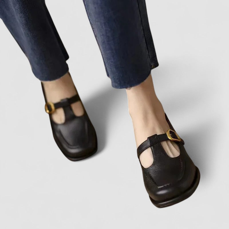 Cressida | Orthopedic T-Strap Mary Jane Shoes