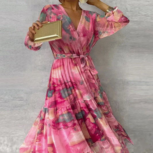 Camille™ | Elegant Floral Handmade Dress