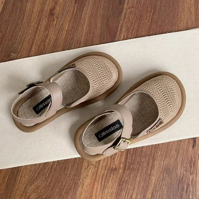 Tiarna | Women's Cushioned Adjustable Sandals Wide Fit