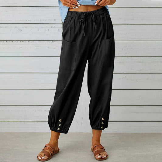 Marlee™ | High Waist Relaxed Pants