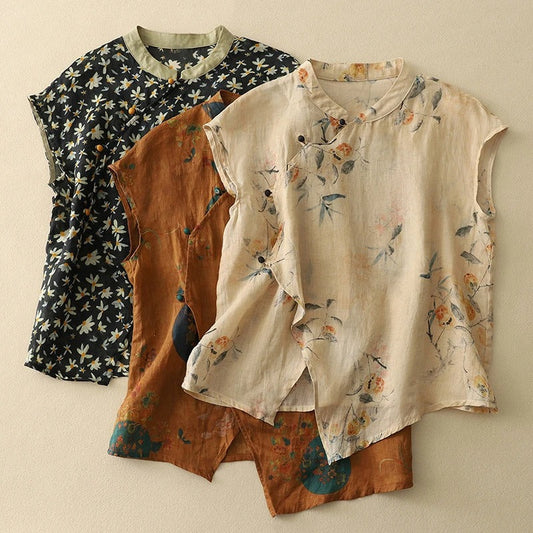 Teagan | Vintage Sleeveless Top