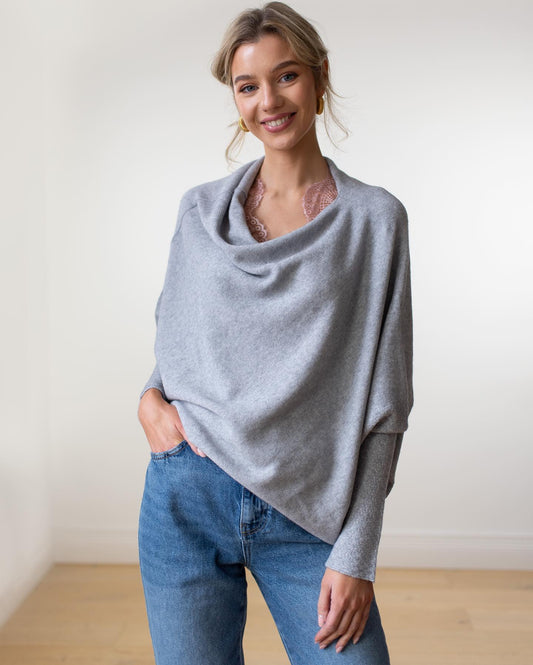 Elin™ | Women's Off Shoulder Long Sleeve Sweater
