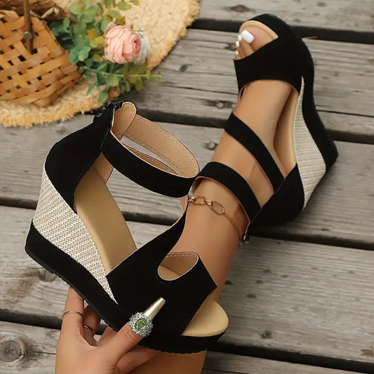 Regan™ | Women's Platform Wedge Sandals