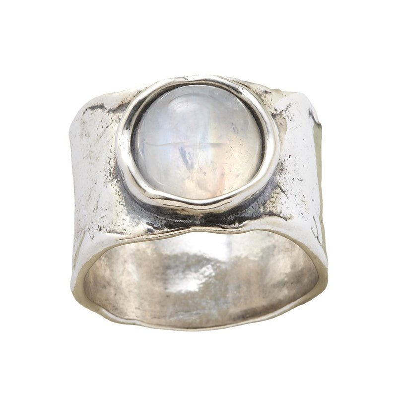 Melissa | Silver Moonstone Ring