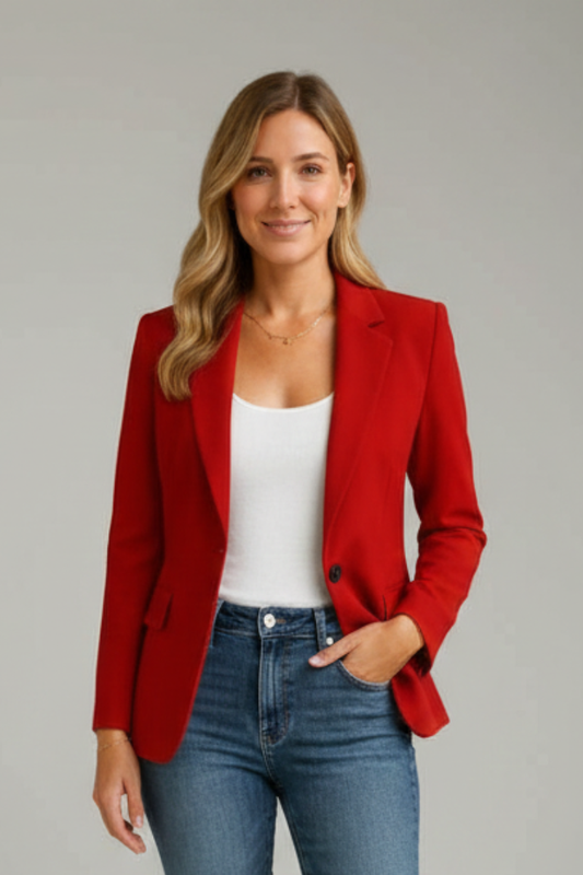 Chelsea2™ | Women's Notched Lapel Long Sleeve Blazer