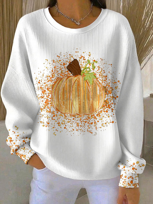 Jocelyn™ | Pumpkin Art Sweatshirt