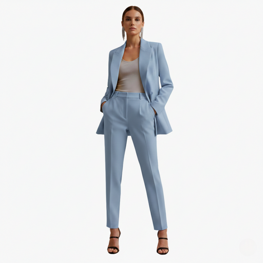 Henriette2™ | Women's Double Breasted Blazer Suit Set