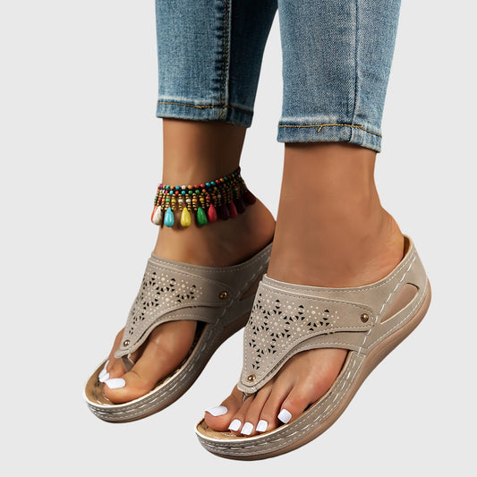 Jaidah2™ | Women's Platform Ankle Strap Sandals