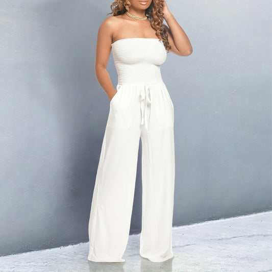 Faye | Contemporary Off-Shoulder Jumpsuit