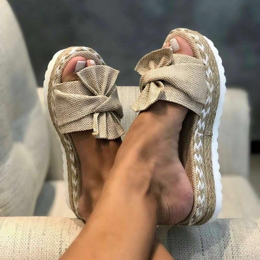 Ophelia | Women's Woven Wedge Sandals