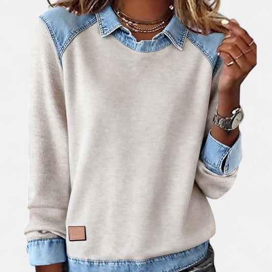 Thelma2™ | Contemporary Long Sleeve Sweater