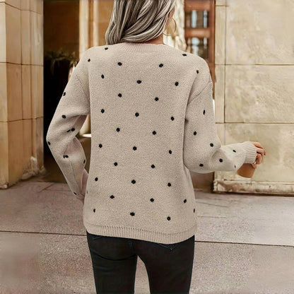Violette | Cosy Dot Sweater