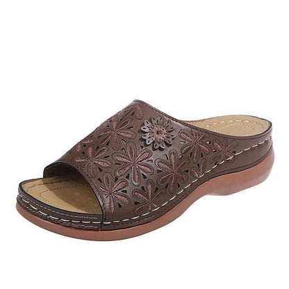 Jessamine | Women's Orthopedic Flat Cushioned Sandals for Walking