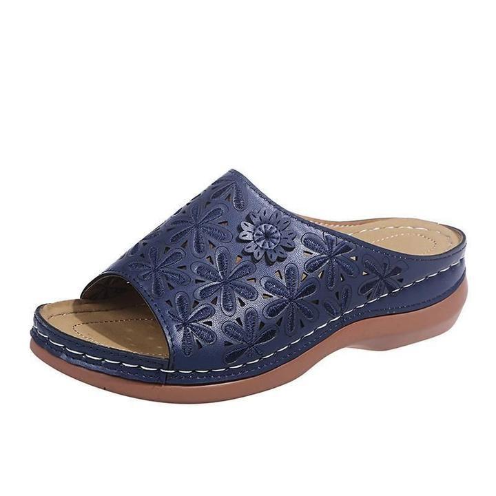Jessamine | Women's Orthopedic Flat Cushioned Sandals for Walking