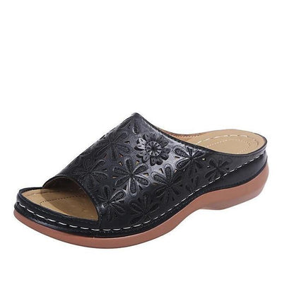 Jessamine | Women's Orthopedic Flat Cushioned Sandals for Walking