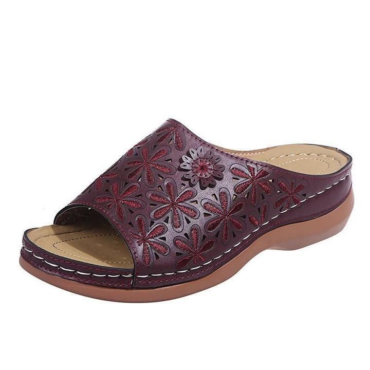 Jessamine | Women's Orthopedic Flat Cushioned Sandals for Walking