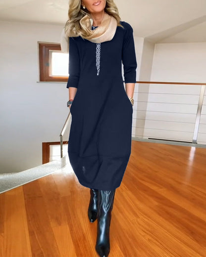 Leah | Elegant and Flattering Dress