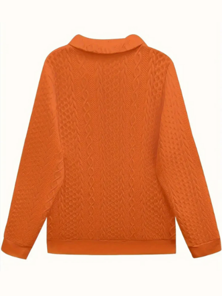 Nadine | Modern Zip-Up Sweater