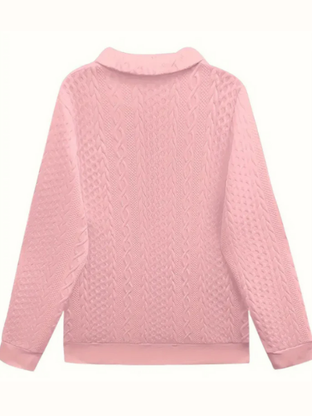 Nadine | Modern Zip-Up Sweater