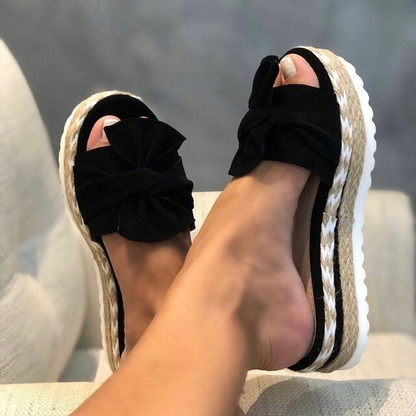Ophelia | Women's Woven Wedge Sandals