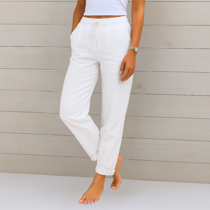 Fleurette™ | Premium Breathable Pants with Elastic Waist