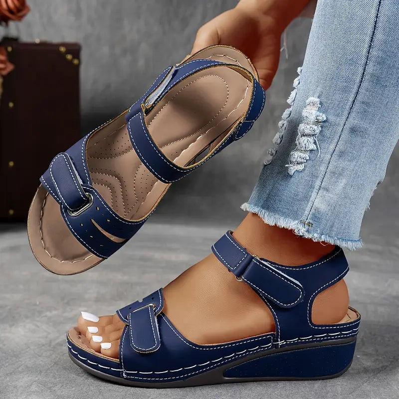 Ghislaine | Orthopedic Sandals with Wedge Heel
