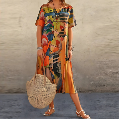 Jasmine | Elegant Floral Dress