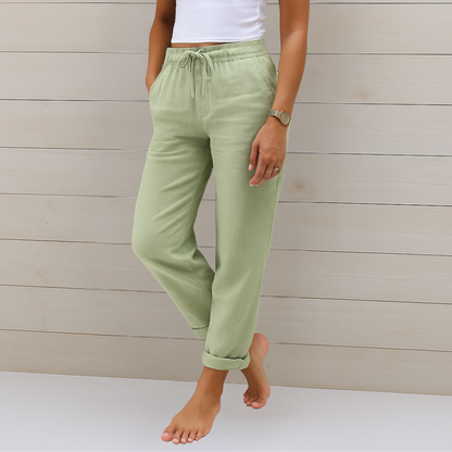 Fleurette™ | Premium Breathable Pants with Elastic Waist