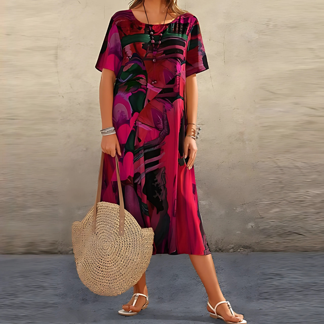 Jasmine | Elegant Floral Dress
