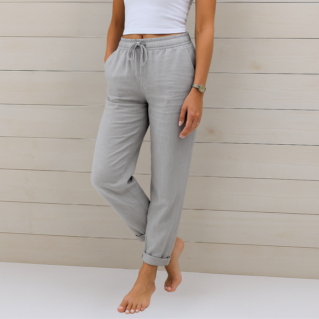 Fleurette™ | Premium Breathable Pants with Elastic Waist