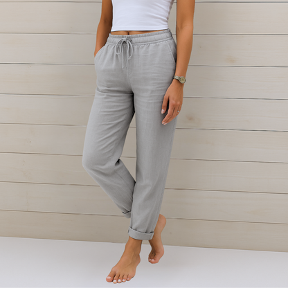 Fleurette™ | Premium Breathable Pants with Elastic Waist