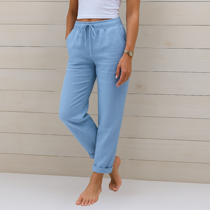 Fleurette™ | Premium Breathable Pants with Elastic Waist