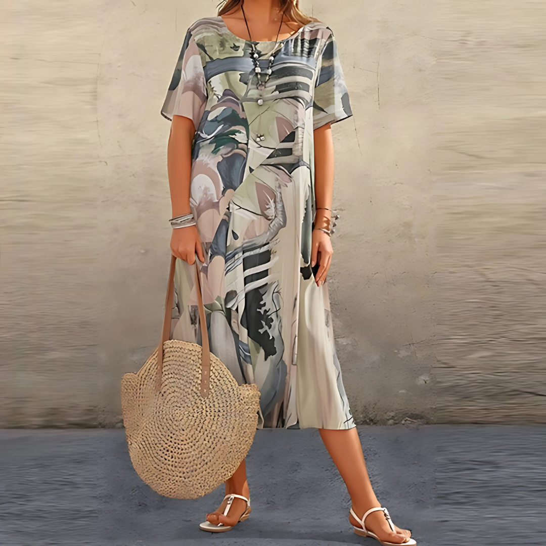 Jasmine | Elegant Floral Dress