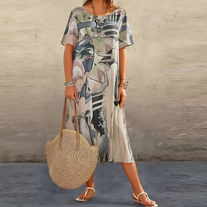 Jasmine | Elegant Floral Dress