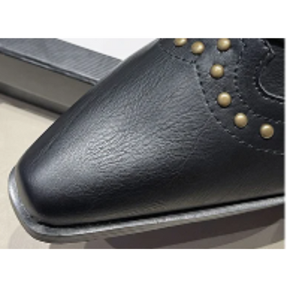 Wilhelmina | Studded Western Boots
