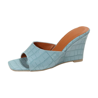 Andromeda | Women's Leather Wedge Cushioned Shoes